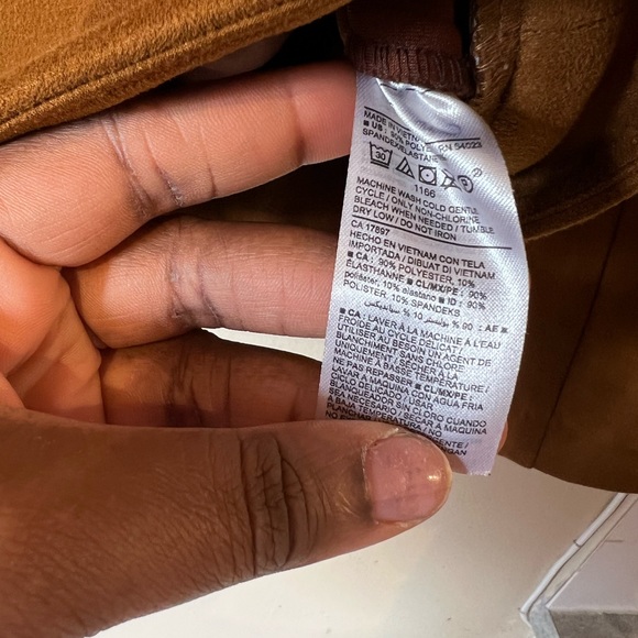 Old navy size small brown polyester jacket… - Picture 4 of 8